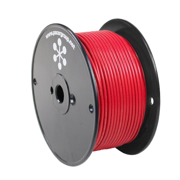 Primary Wire, Marine, 12 AWG, 1C C, Red, PVC, Stranded, 600V, 250 ft.